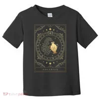 Aquarius Tarot Card Zodiac Toddler T-Shirt thumb 0