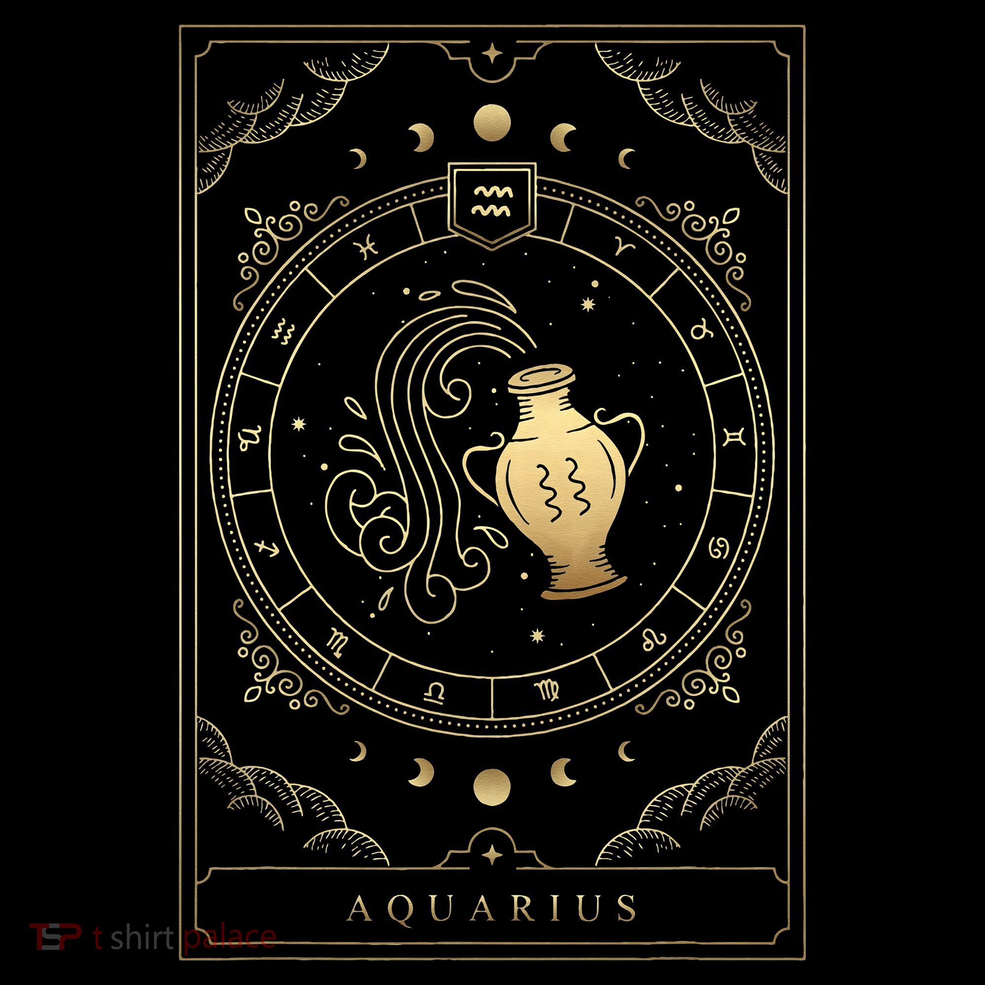 Aquarius Tarot Card Zodiac Visor