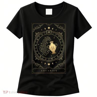 Aquarius Tarot Card Zodiac Women's T-Shirt