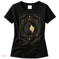 Aquarius Tarot Card Zodiac Women's T-Shirt thumb 0