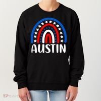 Austin Texas Cute Gift I Love Austin Texas Usa Funny Gift Women's Sweatshirt thumb 0