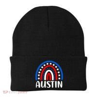 Austin Texas Cute Gift I Love Austin Texas Usa Funny Gift Beanie thumb 0