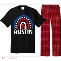 Austin Texas Cute Gift I Love Austin Texas Usa Funny Gift Pajama Set thumb 0