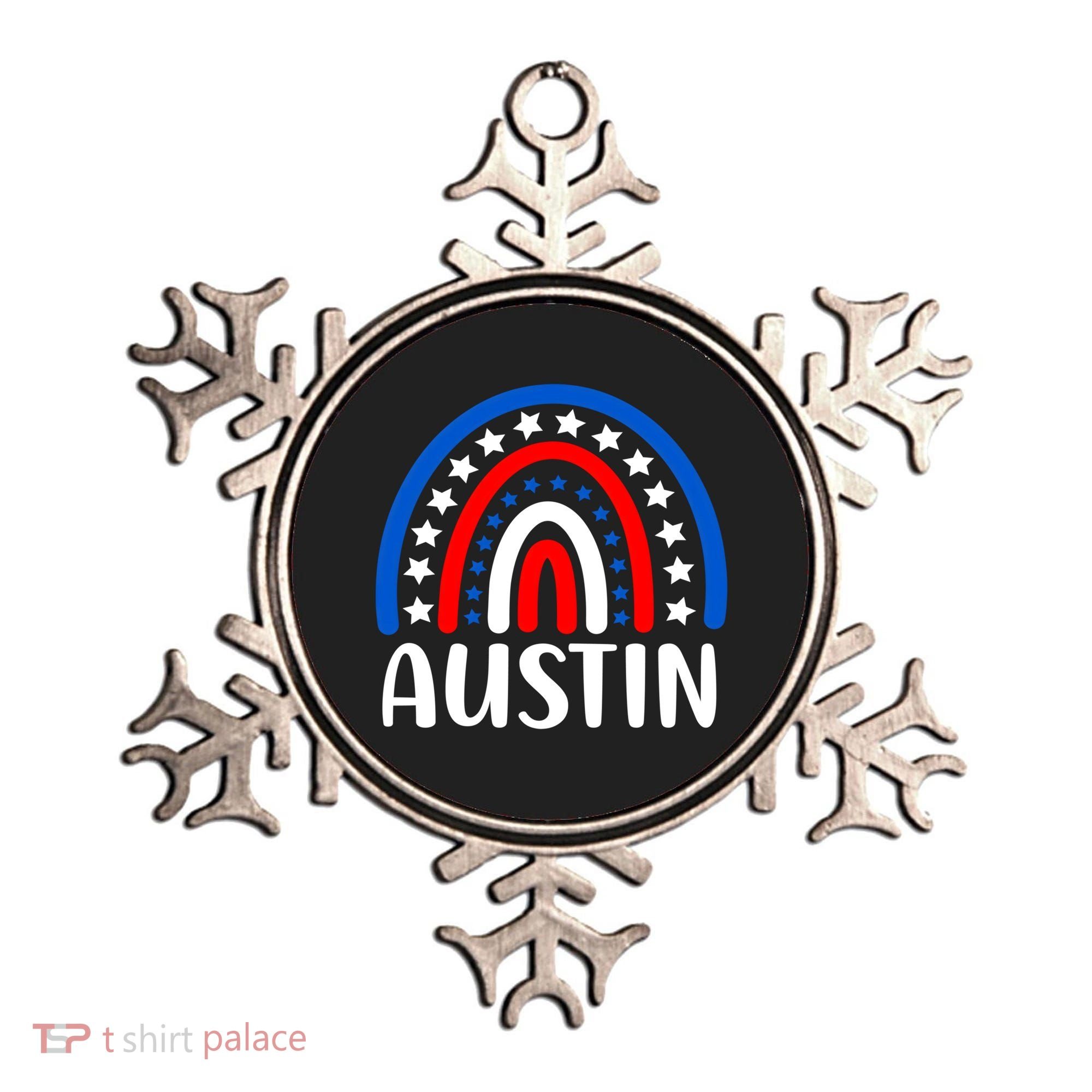 Austin Texas Cute Gift I Love Austin Texas Usa Funny Gift Ornament