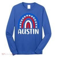Austin Texas Cute Gift I Love Austin Texas Usa Funny Gift Long Sleeve Shirt thumb 0
