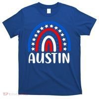 Austin Texas Cute Gift I Love Austin Texas Usa Funny Gift T-Shirt thumb 0