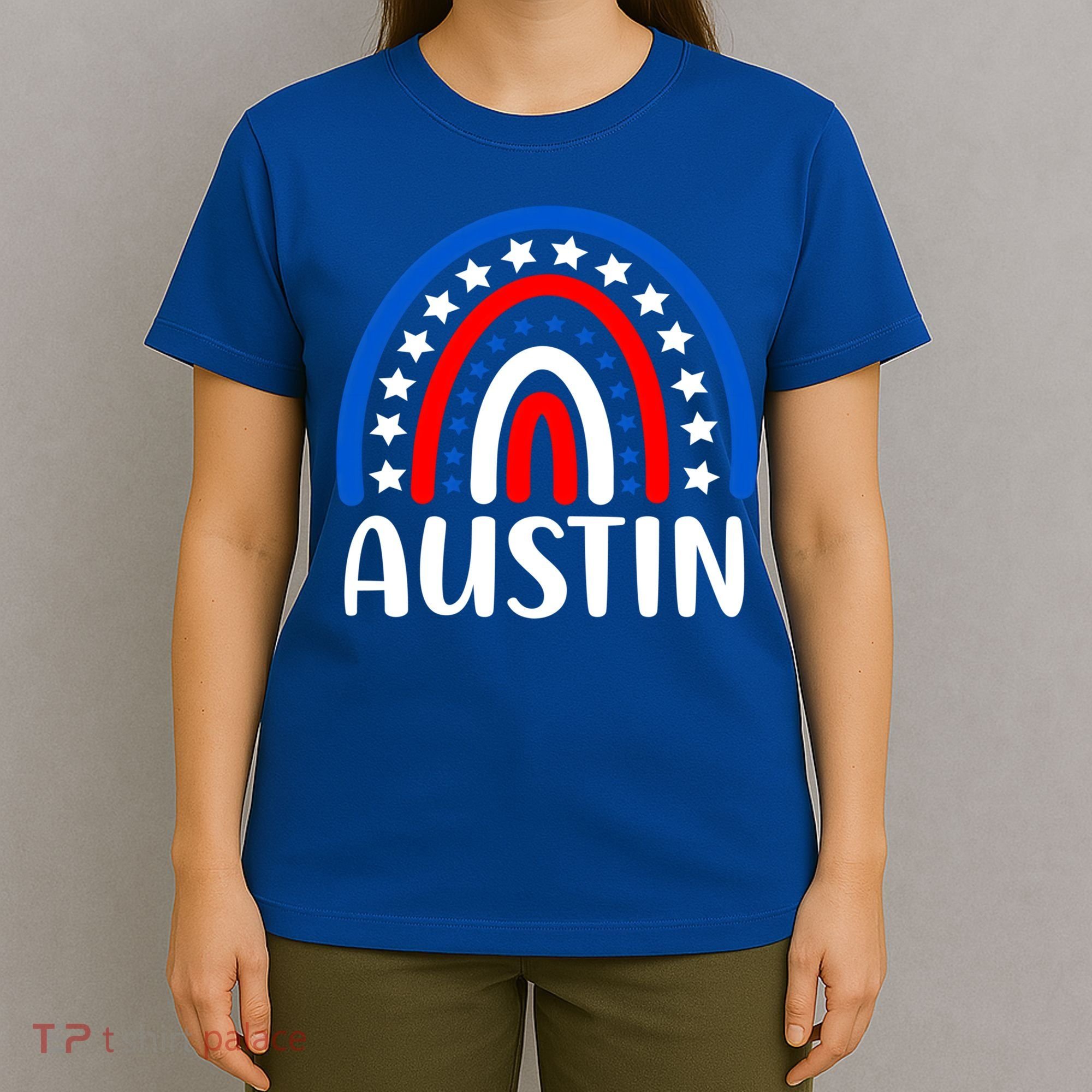 Austin Texas Cute Gift I Love Austin Texas Usa Funny Gift T-Shirt
