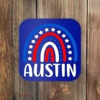 Austin Texas Cute Gift I Love Austin Texas Usa Funny Gift Coaster thumb 0