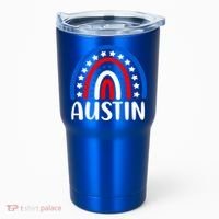 Austin Texas Cute Gift I Love Austin Texas Usa Funny Gift Tumbler thumb 0