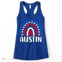 Austin Texas Cute Gift I Love Austin Texas Usa Funny Gift Women's Tank Top thumb 0