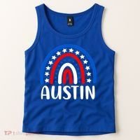 Austin Texas Cute Gift I Love Austin Texas Usa Funny Gift Tank Top thumb 2