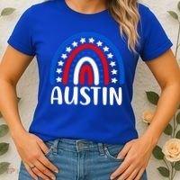 Austin Texas Cute Gift I Love Austin Texas Usa Funny Gift Women's T-Shirt thumb 2