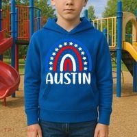 Austin Texas Cute Gift I Love Austin Texas Usa Funny Gift Kids Hoodie thumb 2