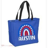 Austin Texas Cute Gift I Love Austin Texas Usa Funny Gift Tote Bag thumb 2