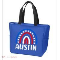 Austin Texas Cute Gift I Love Austin Texas Usa Funny Gift Tote Bag thumb 3