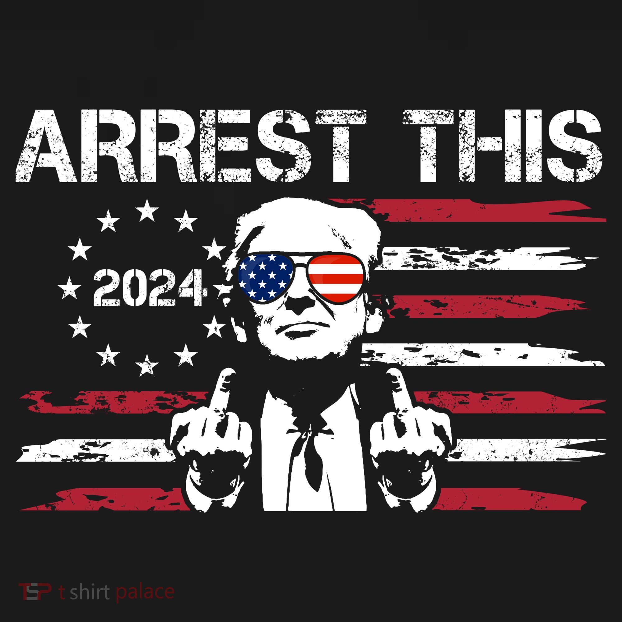 Arrest This Donald Trump 2024 Doggie Tank