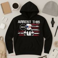 Arrest This Donald Trump 2024 Hoodie thumb 3