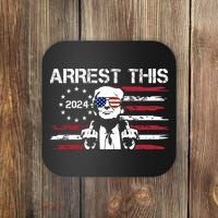 Arrest This Donald Trump 2024 Coaster thumb 0