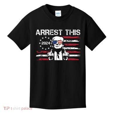 Arrest This Donald Trump 2024 Kids T-Shirt
