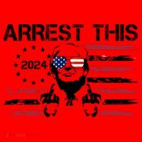 Arrest This Donald Trump 2024 Santa Hat thumb 1
