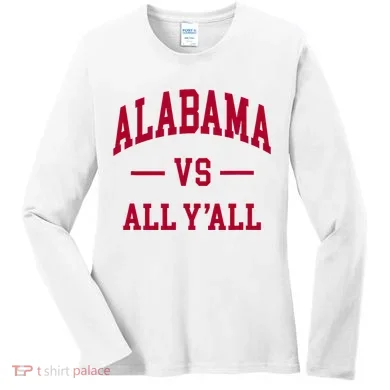 Alabama Throwback Design Classic Women's Long Sleeve Shirt