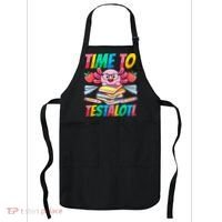 Axolotl Test Day Teacher Time To Testalotl Testing Day Women  Apron thumb 0
