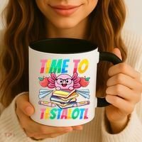 Axolotl Test Day Teacher Time To Testalotl Testing Day Women  Coffee Mug thumb 3