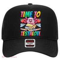 Axolotl Test Day Teacher Time To Testalotl Testing Day Women  Hat thumb 0