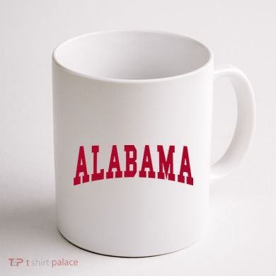 Alabama Throwback Design Classic Coffee Mug back