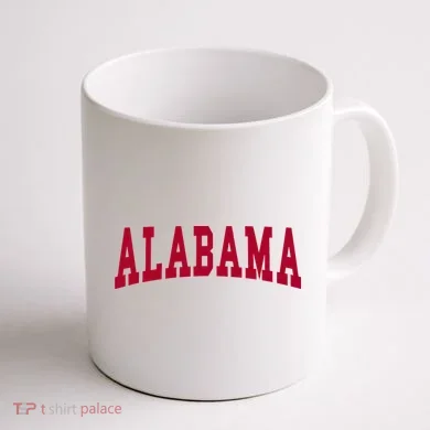 Alabama Throwback Design Classic Coffee Mug back