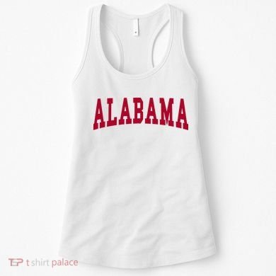 Alabama Throwback Design Classic Women's Tank Top