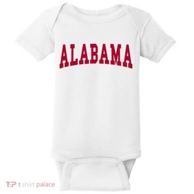 Alabama Throwback Design Classic Baby Bodysuit