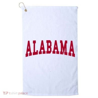 Alabama Throwback Design Classic Golf Towel