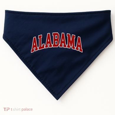 Alabama Throwback Design Classic USA-Made Doggie Bandana