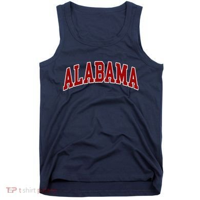 Alabama Throwback Design Classic Tank Top