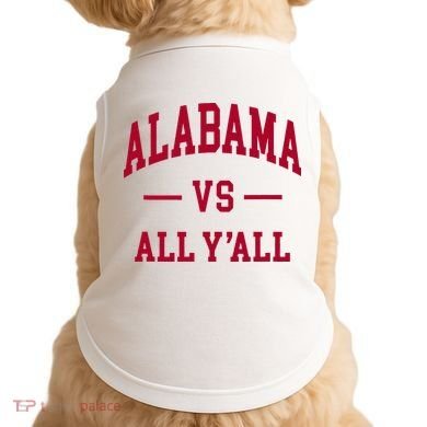 Alabama Throwback Design Classic Doggie Tank