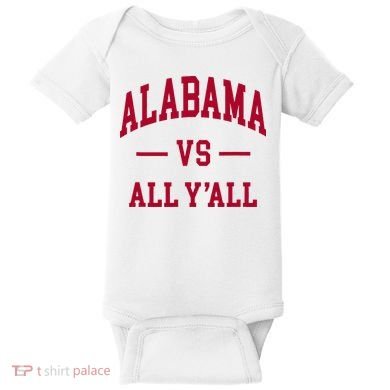 Alabama Throwback Design Classic Baby Bodysuit