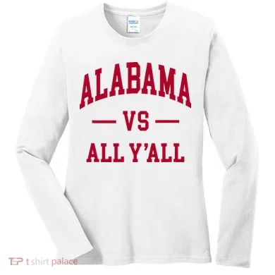 Alabama Throwback Design Classic Women's Long Sleeve Shirt