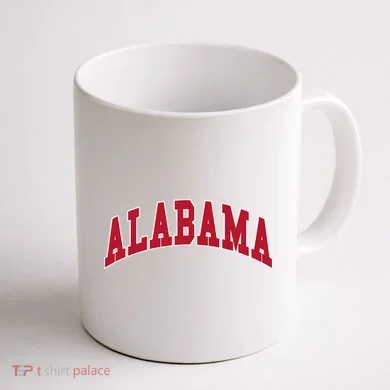 Alabama Throwback Design Classic Coffee Mug back