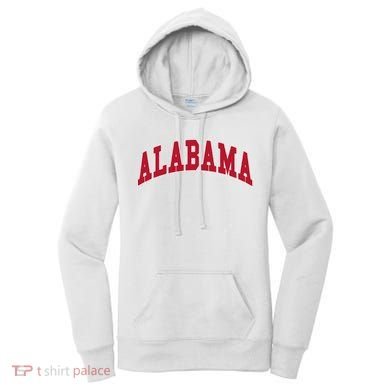 Alabama Throwback Design Classic Women's Hoodie