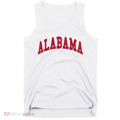 Alabama Throwback Design Classic Tank Top