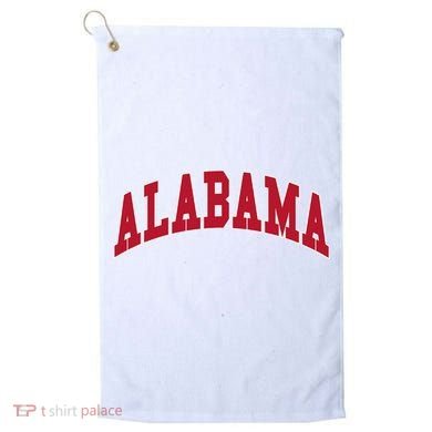 Alabama Throwback Design Classic Golf Towel