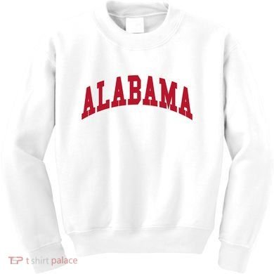 Alabama Throwback Design Classic Kids Sweatshirt