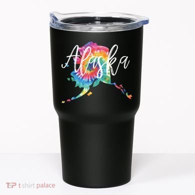 Alaska Tie Dye Tumbler
