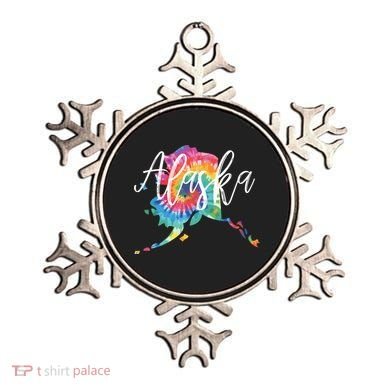 Alaska Tie Dye Ornament