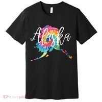 Alaska Tie Dye Premium T-Shirt thumb 0