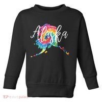 Alaska Tie Dye Toddler Sweatshirt thumb 0