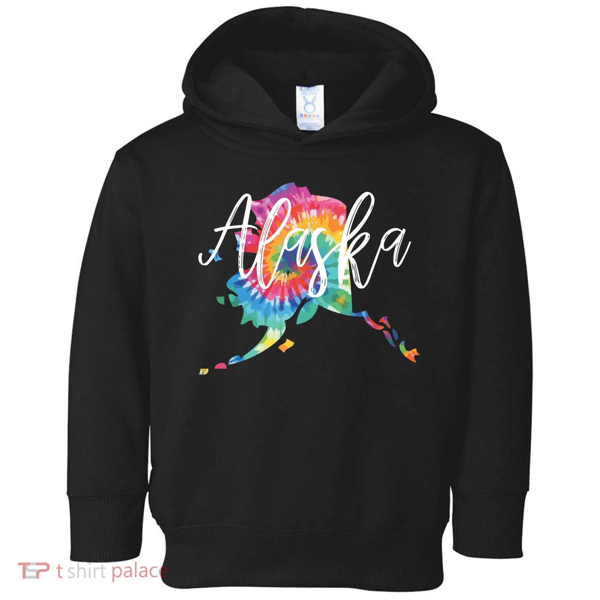 Alaska Tie Dye Toddler Hoodie