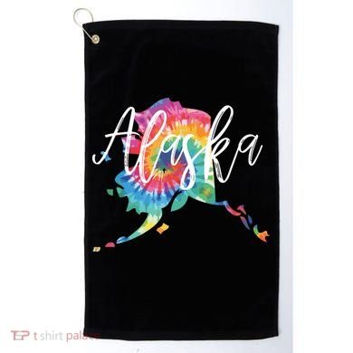 Alaska Tie Dye Golf Towel