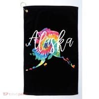 Alaska Tie Dye Golf Towel thumb 0